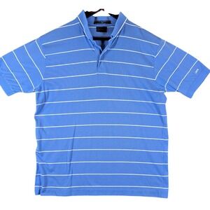 Vintage Levi's Polo Shirt Men's Size Large Blue Classic‎ Preppy 80's